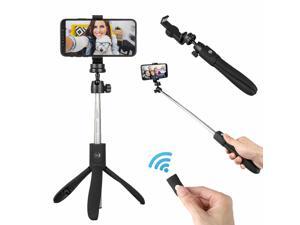 Extendable Selfie Stick Tripod Wireless Remote BT Shutter For IOS Android Extendable Selfie Stick Tripod Wireless Remote BT Shutter For IOS Android