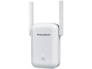 Prescitech RX12 WiFi Range Extender AC1200 Dual Band Wireless Signal Booster Repeater and Access Point for Extending Wi-Fi to Home and Garden Smart Configuration and Seamless Roaming Prescitech RX12 WiFi Range Extender AC1200 Dual Band Wireless Signal Booster Repeater and Access Point for Extending Wi-Fi to Home and Garden Smart Configuration and Seamless Roaming