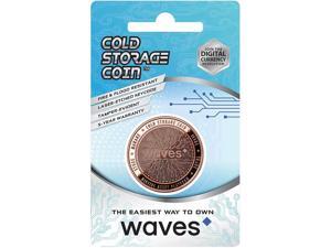 Waves Cold Storage Wallet | 1 Ounce Pure Copper | Securely Store & Encrypt Crypto Waves Cold Storage Wallet | 1 Ounce Pure Copper | Securely Store & Encrypt Crypto