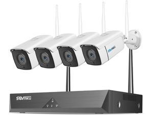 SOVMIKU 1080P Wireless Security Camera System, 8CH NVR 4Pcs Outdoor WiFi Surveillance Camera with Night Vision, Waterproof, Motion Alert, Remote Access, No Hard Disk SOVMIKU 1080P Wireless Security Camera System, 8CH NVR 4Pcs Outdoor WiFi Surveillance Camera with Night Vision, Waterproof, Motion Alert, Remote Access, No Hard Disk