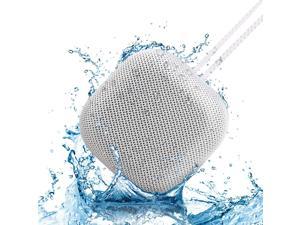 omthing Mini Chub BT Speaker Outdoor Portable Wireless Bluetooth Speaker with IPX5 Waterproof, HD Sound, 12H Playtime, Built-in Speakerphone, Easy Pairing for Home/Travel/Play/Sport - Gray