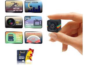 Spy Camera Wireless Hidden Camera with Audio and Video Recording HD 1080P Mini Spy Cam Portable Small Nanny Cam Night Vision & Motion Detection for Home Office Outdoor with 16GB Card & Card Reader. Spy Camera Wireless Hidden Camera with Audio and Video Recording HD 1080P Mini Spy Cam Portable Small Nanny Cam Night Vision & Motion Detection for Home Office Outdoor with 16GB Card & Card Reader.