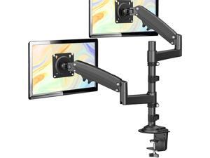 ErGear Dual Monitor Mount Arm 22-34 Inch, Adjustable Gas Spring Monitor Desk Mount Stand, VESA Mount 75/100mm with C Clamp, Grommet Mounting for Most Flat Curved Monitors, Hold up to 26.5lbs ErGear Dual Monitor Mount Arm 22-34 Inch, Adjustable Gas Spring Monitor Desk Mount Stand, VESA Mount 75/100mm with C Clamp, Grommet Mounting for Most Flat Curved Monitors, Hold up to 26.5lbs