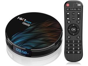 HK1 Max Android TV Box 9.0 with 4GB RAM 64GB ROM I 4K Smart Set Top Box Equipped RK3328 Quad-Core Processor 64bit Support for Android 9.0 I 2.4 GHz/5 GHz Dual WiFi/H.265/BT 4.0/USB 3.0 HK1 Max Android TV Box 9.0 with 4GB RAM 64GB ROM I 4K Smart Set Top Box Equipped RK3328 Quad-Core Processor 64bit Support for Android 9.0 I 2.4 GHz/5 GHz Dual WiFi/H.265/BT 4.0/USB 3.0
