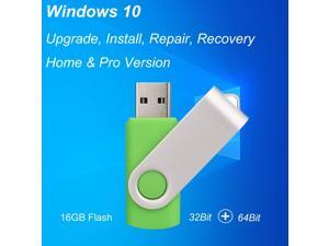 ILamourCar USB for Windows 10 Repair Recovery Install Restore Boot Fix Flash Drive 32&64 Bit Systems Home&Professional Antivirus Protection&Drivers Software 16 GB USB for Desktop&Laptop - Green ILamourCar USB for Windows 10 Repair Recovery Install Restore Boot Fix Flash Drive 32&64 Bit Systems Home&Professional Antivirus Protection&Drivers Software 16 GB USB for Desktop&Laptop - Green