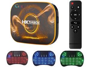 Android 10.0 TV Box,2021 HK1 RBOX with Mini Wireless Keyborad RAM 4GB ROM 128GB Quad-Core Dual Band 2.4/5.8G Wfi/H.265/ USB 3.0/ 100M LAN/ 3D/ 4K Ultra HD/BT 4.2 Android TV Box Android 10.0 TV Box,2021 HK1 RBOX with Mini Wireless Keyborad RAM 4GB ROM 128GB Quad-Core Dual Band 2.4/5.8G Wfi/H.265/ USB 3.0/ 100M LAN/ 3D/ 4K Ultra HD/BT 4.2 Android TV Box