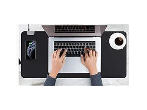 miniME Office Desk Pad Mouse pad, Fast Wireless Charging Desk Pad(iPhone,Android,Tablet), Waterproof Desk Protector,Writing Mat for Office Decor(35.5" x 16.5", Black) Wire and Adapter Included miniME Office Desk Pad Mouse pad, Fast Wireless Charging Desk Pad(iPhone,Android,Tablet), Waterproof Desk Protector,Writing Mat for Office Decor(35.5" x 16.5", Black) Wire and Adapter Included