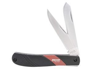3 1/2" 2-Blade Trapper Knife with Aluminum Handle 3 1/2" 2-Blade Trapper Knife with Aluminum Handle