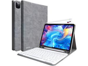 iPad Pro 11 Keyboard Case 2021 Detachable Wireless Bluetooth Keyboard Magnetic Smart Case for iPad Pro 11 2021/2020/2018(3rd/2nd/1st Gen)- with Pencil Holder-Supports Apple Pencil Charging, Gray iPad Pro 11 Keyboard Case 2021 Detachable Wireless Bluetooth Keyboard Magnetic Smart Case for iPad Pro 11 2021/2020/2018(3rd/2nd/1st Gen)- with Pencil Holder-Supports Apple Pencil Charging, Gray