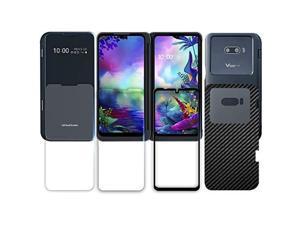 [5 Pack]  For Lg G8x Thinq Screen Protector [Perfect Fit Glasses For Lg Dual Screen] [2 Films] Compatible With Lg G8x Thinq [Not For Lg V60 Thinq]