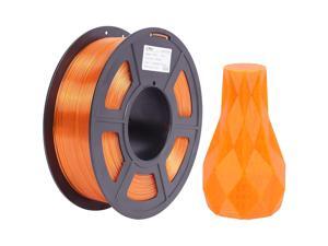 PETG 3D Printer Filament Transparent Orange, PETG Filament 1.75mm, Dimensional Accuracy +/- 0.02 mm, 1KG Spool for 3D Printer PETG 3D Printer Filament Transparent Orange, PETG Filament 1.75mm, Dimensional Accuracy +/- 0.02 mm, 1KG Spool for 3D Printer