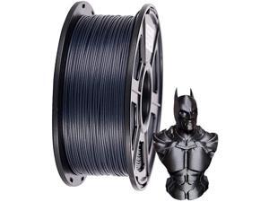 PLA Filament 3D Printer Filament Carbon Fiber Filament 1.75mm 20% Carbon Fiber Dimensional Accuracy +/- 0.03 mm 1kg 2.2lbs Black Spool PLA Filament 3D Printer Filament Carbon Fiber Filament 1.75mm 20% Carbon Fiber Dimensional Accuracy +/- 0.03 mm 1kg 2.2lbs Black Spool