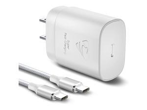 25W USB C Fast Charger for iPad Pro 12.9,iPad Pro 11 inch 2021/2020/2018,iPad Air 4,MacBook Air Google Pixel 2X/3XL/4XL/5/3,Samsung Galaxy S20/S21,PD Wall Charger with 6ft Type C to C Charging Cable 25W USB C Fast Charger for iPad Pro 12.9,iPad Pro 11 inch 2021/2020/2018,iPad Air 4,MacBook Air Google Pixel 2X/3XL/4XL/5/3,Samsung Galaxy S20/S21,PD Wall Charger with 6ft Type C to C Charging Cable