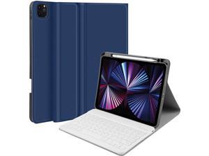 iPad Pro 11 2021 Keyboard Case - Case with Keyboard for ipad Pro 11 Inch 2021 Support Apple Pencil Charge Auto Sleep/Wake Magnetically Detachable Wireless Keyboard with Pencil Holder iPad Pro 11 2021 Keyboard Case - Case with Keyboard for ipad Pro 11 Inch 2021 Support Apple Pencil Charge Auto Sleep/Wake Magnetically Detachable Wireless Keyboard with Pencil Holder