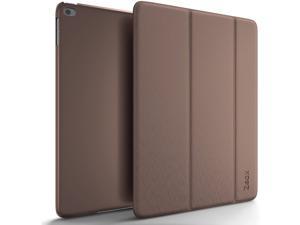 iPad Air 2 Case, iPad Air 2 Ultra Slim Fit Folio Smart Case Cover Stand Non Slip Protective Cover with Auto Wake/Sleep Feature for Apple iPad Air 2 Retina Display 2014 Release - Brown iPad Air 2 Case, iPad Air 2 Ultra Slim Fit Folio Smart Case Cover Stand Non Slip Protective Cover with Auto Wake/Sleep Feature for Apple iPad Air 2 Retina Display 2014 Release - Brown