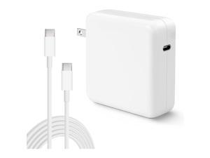 Mac Book Pro Charger 96W USB C Charger Power Adapter Compatible with MacBook Pro 16, 15, 13 Inch, MacBook Air 13 Inch, iPad Pro 2021/2020/2019/2018, Included 6.6ft USB C to C Cable and Foldable Plug Mac Book Pro Charger 96W USB C Charger Power Adapter Compatible with MacBook Pro 16, 15, 13 Inch, MacBook Air 13 Inch, iPad Pro 2021/2020/2019/2018, Included 6.6ft USB C to C Cable and Foldable Plug