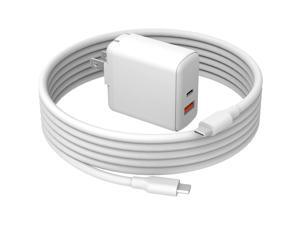 30W USB-C Charger Fit for MacBook-Air 2020 2019 2018 M1 Chip Retina 13-inch,iPad-Air-4th Generation Laptop Tablet with USB C to C Charging Cable Power Supply Adapter Cord 30W USB-C Charger Fit for MacBook-Air 2020 2019 2018 M1 Chip Retina 13-inch,iPad-Air-4th Generation Laptop Tablet with USB C to C Charging Cable Power Supply Adapter Cord