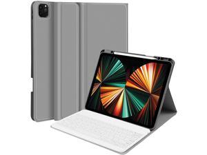 iPad Pro 12.9 2021 Keyboard Case - Case with Keyboard for ipad Pro 12.9 Inch 2021 Support Apple Pencil Charge Auto Sleep/Wake Magnetically Detachable Wireless Keyboard with Pencil Holder iPad Pro 12.9 2021 Keyboard Case - Case with Keyboard for ipad Pro 12.9 Inch 2021 Support Apple Pencil Charge Auto Sleep/Wake Magnetically Detachable Wireless Keyboard with Pencil Holder