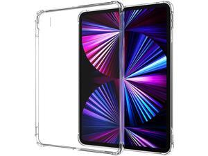 Clear Case for iPad Pro 11 2021 3rd Generation, Slim TPU Shockproof Full Body Protective Back Cover for iPad Pro 11-inch Case 2021, Transparent & Flexible Clear Case for iPad Pro 11 2021 3rd Generation, Slim TPU Shockproof Full Body Protective Back Cover for iPad Pro 11-inch Case 2021, Transparent & Flexible