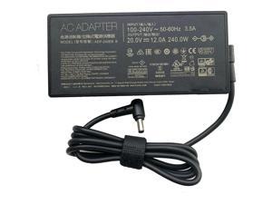 20V 12A 240W ADP-240EB B AC Adapter Charger for Asus Rog Zephyrus S15 GX502LXS GTX2080 GX502LWS GTX2070 GX502LWS-XS76 Zephyrus S17 GX701 GX701LWS-XS76 GX735LXS RTX2080 GX701LWS RTX2070