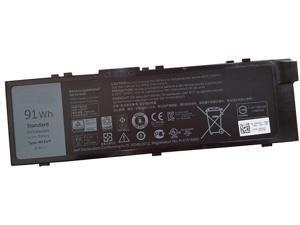 New MFKVP(11.4V 91Wh) Replacement Laptop Battery Compatible with Dell Precision 7510 17 7000 7710 m7710 MFKVP TWCPG - 9-Cell
