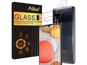 Ailun Glass Screen Protector for Galaxy A42 5G 3Pack  2Pack Camera Lens Tempered Glass Fingerprint Unlock Compatible 033mm Ultra Clear AntiScratch Case Friendly Welcome to consult