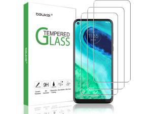 3 Pack Beukei for Motorola Moto G Fast Screen Protector Tempered GlassFull Screen Coverage Anti Scratch Bubble Free
