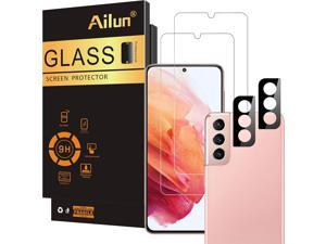 Ailun Glass Screen Protector for Galaxy S21 5G 62 inch 2Pack  2Pack Camera Lens Tempered Glass Fingerprint Unlock Compatible 033mm Clear AntiScratch Case Friendly Not for Galaxy S21 Plus