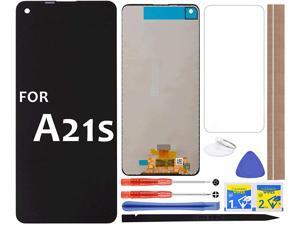 A21S LCD Screen Replacement Touch Digitizer Display Assembly 65 Black for Samsung Galaxy A21S 2020 A217 SMA217FDS A217F A217M