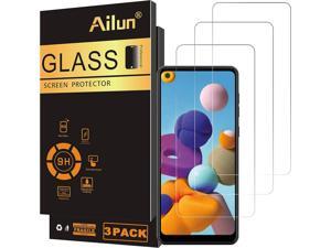 Ailun Screen Protector for Galaxy A21 3 Pack Tempered Glass Ultra Clear AntiScratch Case Friendly