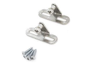 2 Ball Stud Mount Brackets 10mm Gas Prop Strut Spring RV Camper 2" Base w HW 2 Ball Stud Mount Brackets 10mm Gas Prop Strut Spring RV Camper 2" Base w HW
