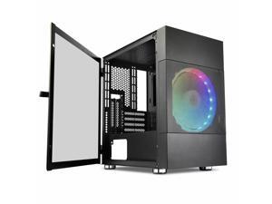 M01 Mid-Tower Computer Gaming PC Case Micro-ATX + 200mm Rainbow Fan Kits M01 Mid-Tower Computer Gaming PC Case Micro-ATX + 200mm Rainbow Fan Kits