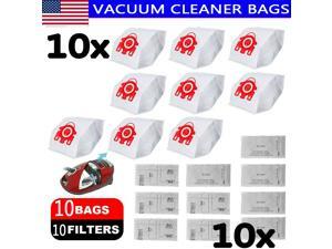 AirClean 3D Efficiency Dust Bag for Miele FJM Type Vacuum Cleaner Bag w/ Filters AirClean 3D Efficiency Dust Bag for Miele FJM Type Vacuum Cleaner Bag w/ Filters