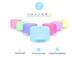 7 LED Essential Oil Humidifier Aroma Air Timer Mode 60-120-180Mins-ON + Remote 7 LED Essential Oil Humidifier Aroma Air Timer Mode 60-120-180Mins-ON + Remote