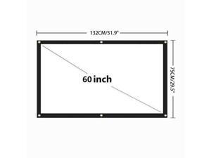 Portable Foldable Projector Screen 16:9 HD Outdoor Home Cinema Theater 3D Movie Portable Foldable Projector Screen 16:9 HD Outdoor Home Cinema Theater 3D Movie