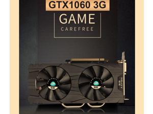 MINGYING GeForce GTX 1060 DirectX 12 GeForce GTX 1060 3GBD5 3GB 192-Bit GDDR5 PCI Express 3.0 x16 Video Cards HDMI DP DVI Graphics Card