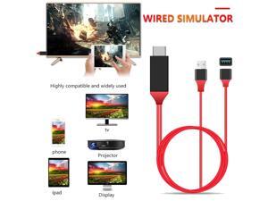 Adapter USB Type-C Input 3-in-1 To HDMI Output Charging Cable HDTV Wires Digital Plug and Play Smart Converter Cable For Laptops Adapter USB Type-C Input 3-in-1 To HDMI Output Charging Cable HDTV Wires Digital Plug and Play Smart Converter Cable For Laptops