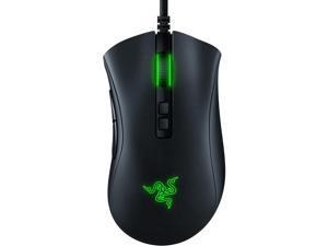 Razer DeathAdder V2 Gaming Mouse: 20K DPI Optical Sensor - 8 Programmable Buttons - Fastest Gaming Mouse Switch - Chroma RGB Lighting - Rubberized Side Grips
