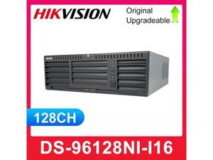 Original English Hikvision DS-96128NI-I16 128-ch 3U 4K Super NVR Up to 128 channel IP cameras can be connected