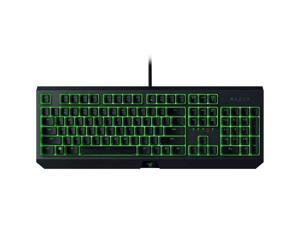 Razer BlackWidow Essential Mechanical Gaming Keyboard: Green Mechanical Switches - Tactile & Clicky - Green LED Backlighting