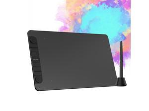 VEIKK VK1060PRO Drawing Tablet,10x6 inch Drawing Graphics Tablet with 2 Scroll Wheels,6 Express Keys, Battery-Free Stylus Tilt for Android Win Mac OS (8192 Levels)