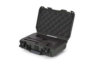Nanuk 909 Waterproof TSA Safe case for Glock, 1911, SIG, Ruger, and MORE Nanuk 909 Case - Precut Pistol Foam Olive Drab