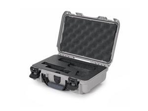 Nanuk 909 Waterproof TSA Safe case for Glock, 1911, SIG, Ruger, and MORE Nanuk 909 Case - Precut Glock Foam Silver