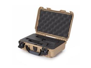 Nanuk 909 Waterproof TSA Safe case for Glock, 1911, SIG, Ruger, and MORE Nanuk 909 Case - Precut Glock Foam Desert Tan