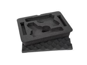 Nanuk 910 Waterproof TSA safe case DOUBLE Glock, 1911, SIG, Ruger, 2-UP Nanuk 910 Case - Double Precut Glock Foam Silver