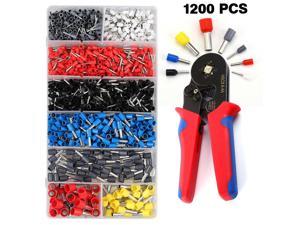 Crimping Tool Set Crimp Wire Plier Tools With 1200pcs Wire Ferrule Terminals Kit