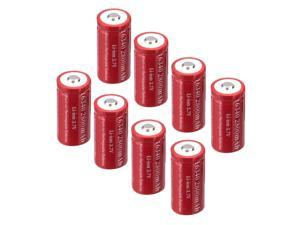RCR123A Rechargeable Batteries 16340 Li-ion Battery / Smart Charger Lot