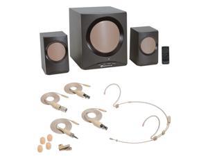 Samson DE50X Headset Microphone Mic, 4 Adapters, 2.5mm Capsule+Rock Media System Samson DE50X Headset Microphone Mic, 4 Adapters, 2.5mm Capsule+Rock Media System