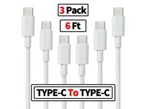 3Pack USB C to USB C Cable Type C Fast Charger Charging Cord For Macbook 3Pack USB C to USB C Cable Type C Fast Charger Charging Cord For Macbook