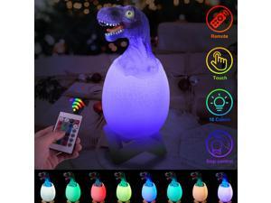 3D LED USB Beside Table Night Light Lamp Remote Touch Control Bedroom Child Gift